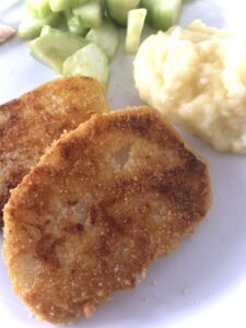Low Carb Kohlrabi Schnitzel