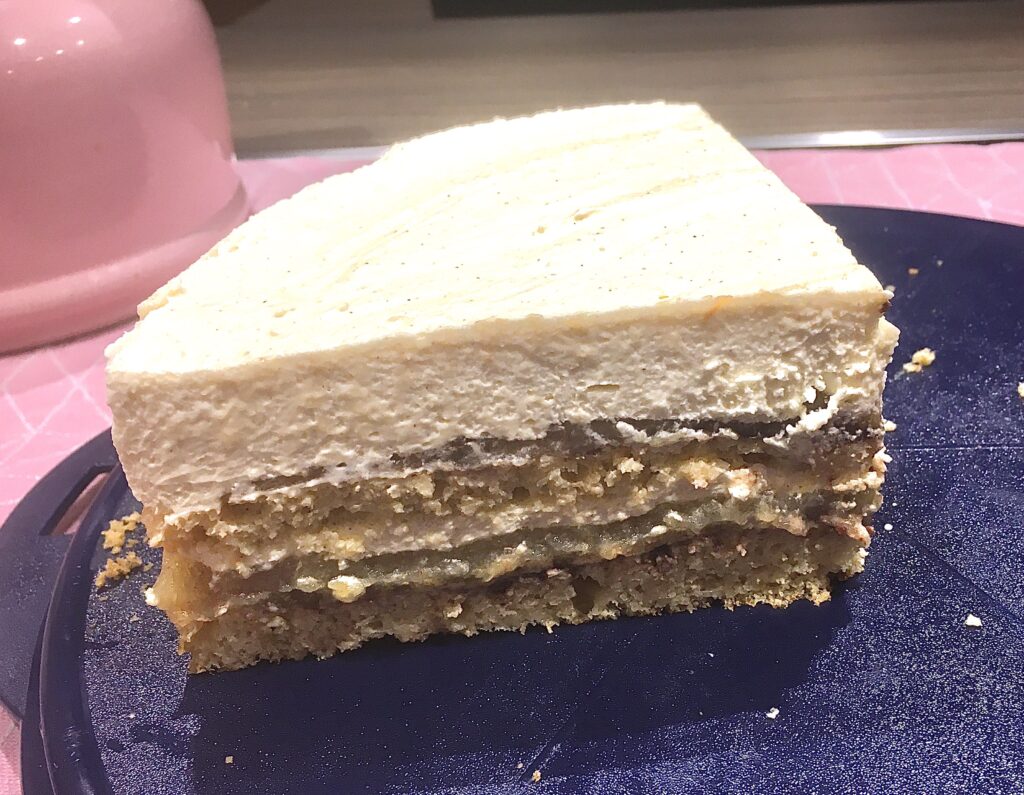 Low Carb Apfel-Tiramisu Torte ohne Mehl und ohne Zucker